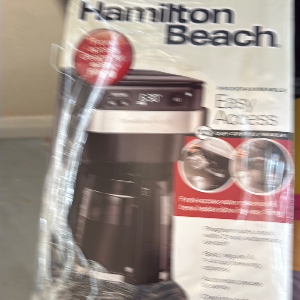 Hamilton Beach Easy Access Coffee Maker - Black - Picture 11 of 13